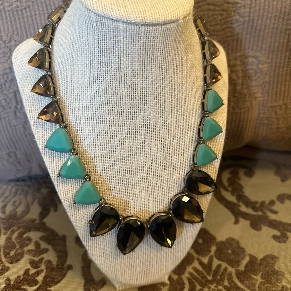 Chloe + Isabel Black and Turquoise Necklace